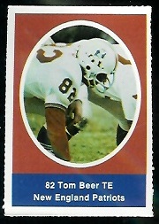 1972 Sunoco Stamps      367     Tom Beer